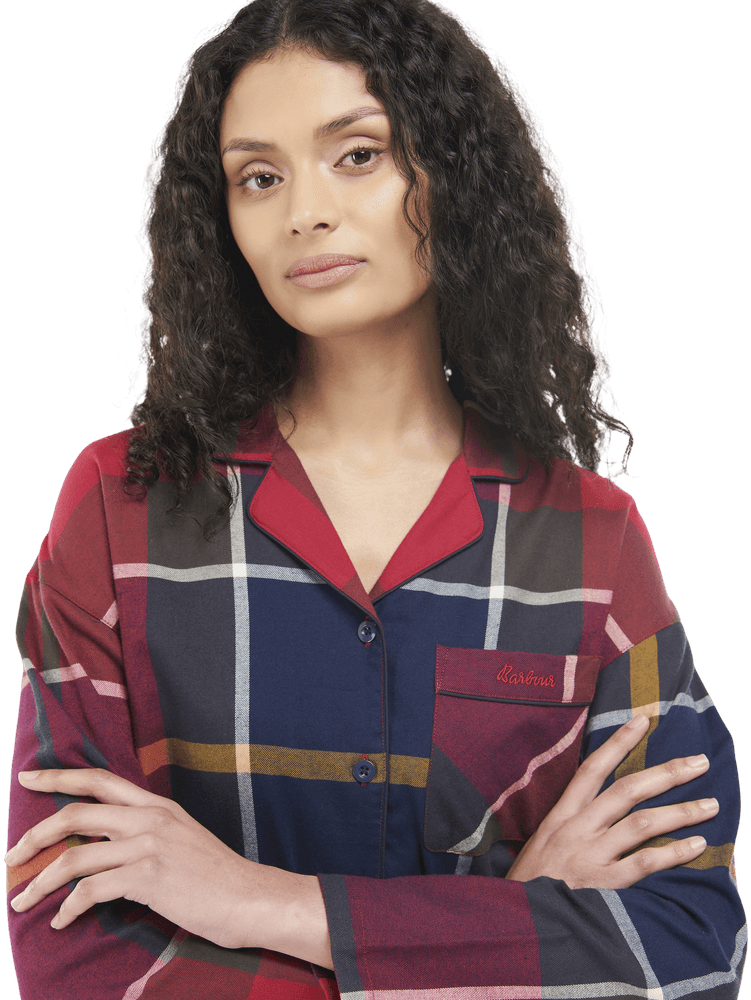 W's Large Scale Ellery PJ Set Large Red Tartan, view: 7