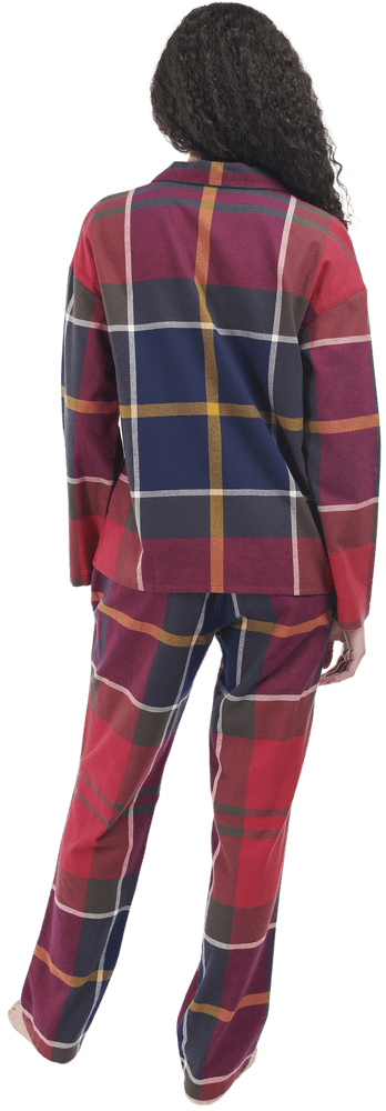 W's Large Scale Ellery PJ Set Large Red Tartan, view: 5