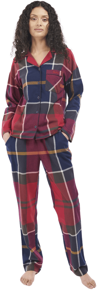 W's Large Scale Ellery PJ Set Large Red Tartan, view: 6
