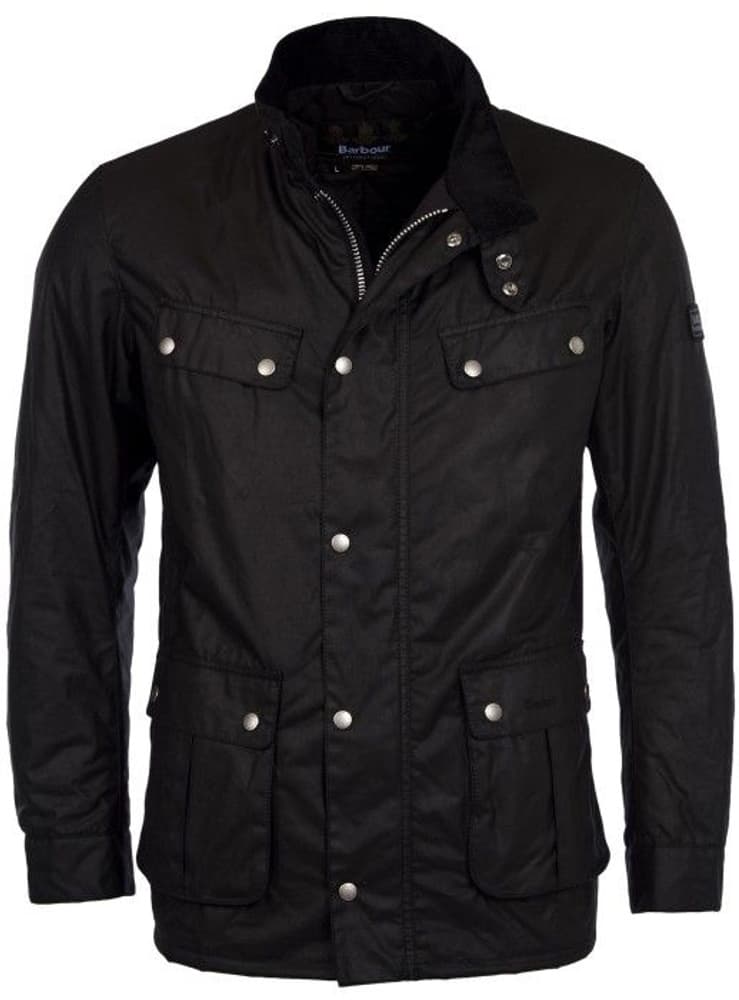 International M's Duke Wax Jacket Black, view: 0