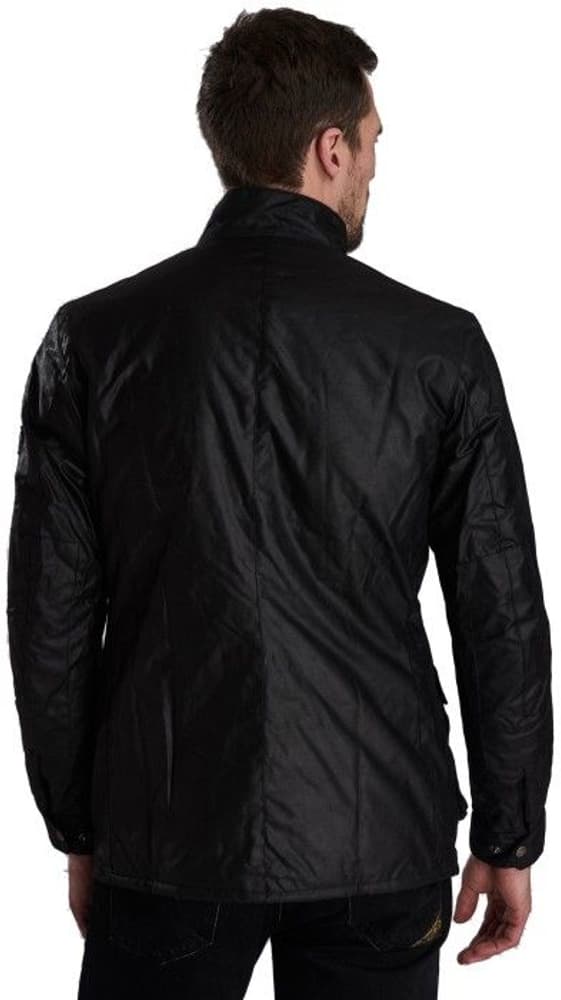 International M's Duke Wax Jacket Black, view: 4