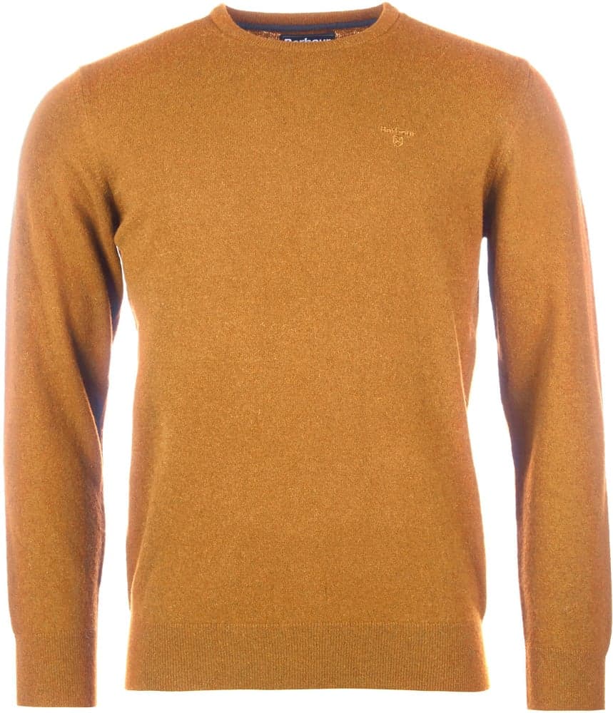 M's Essential Lambswool Crew Neck Neck Dark Copper, view: 0