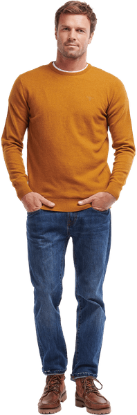 M's Essential Lambswool Crew Neck Neck Dark Copper, view: 4