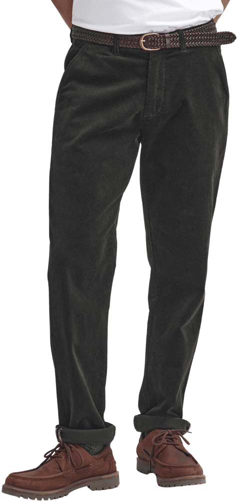 M's Stretch Tailored Fit Corduroy Olive/Ancient, view: 3