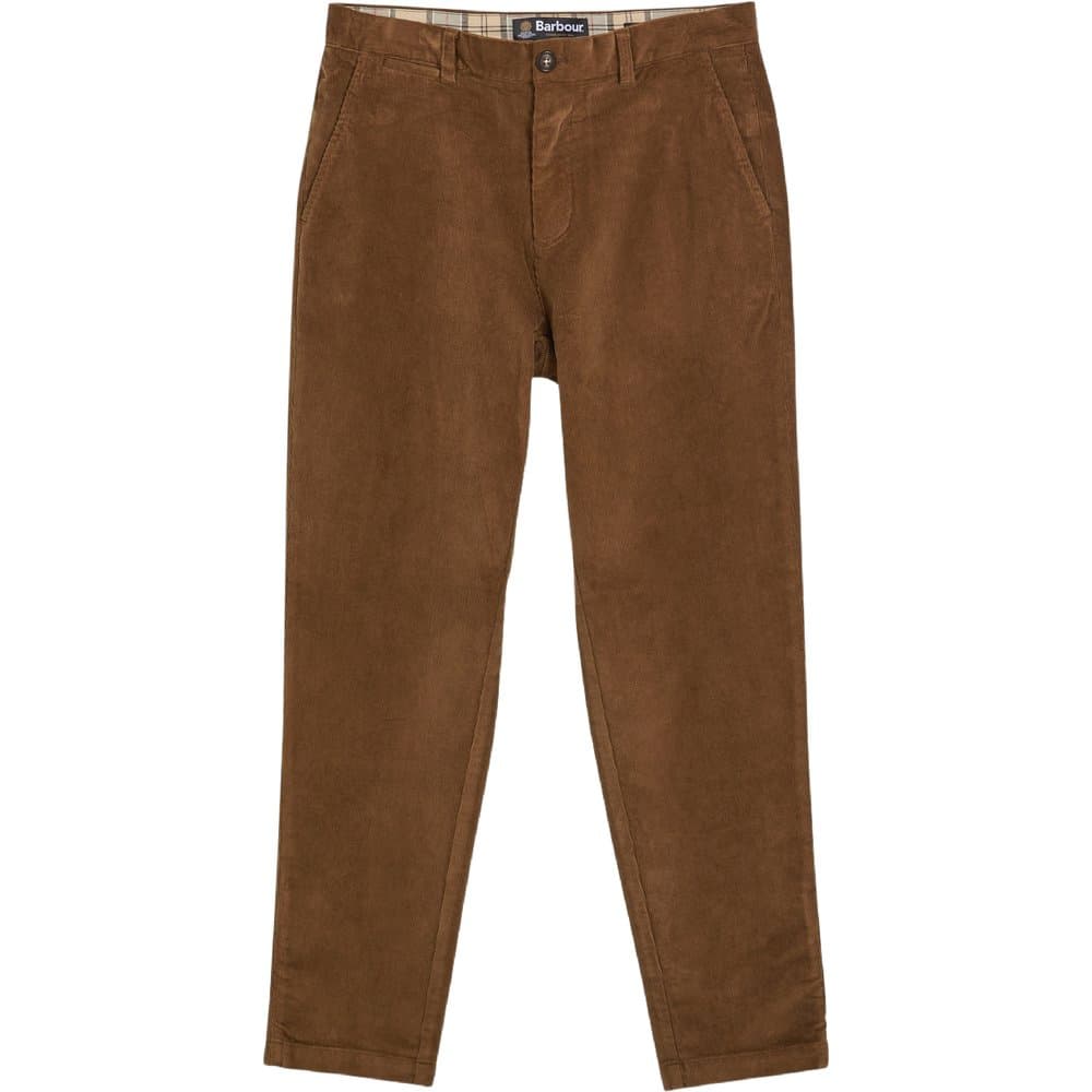 M's Stretch Tailored Fit Corduroy Dark Sand, view: 0