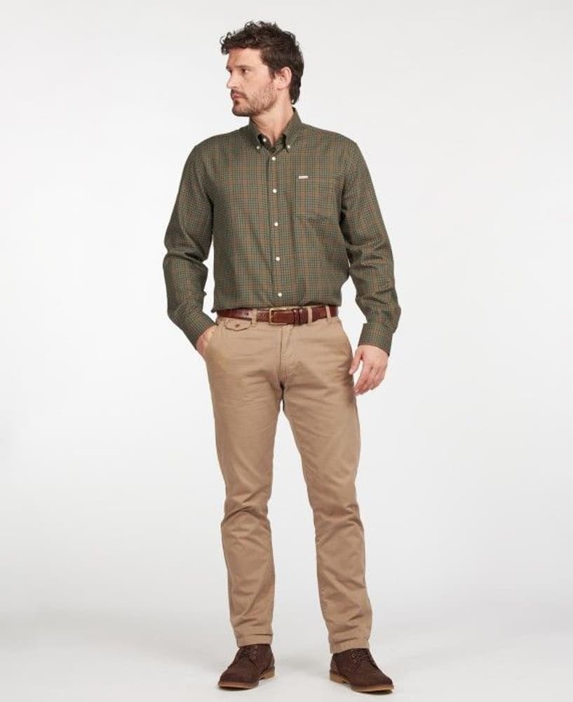 M's Henderson Thermo Weave Regular Fit Olive, view: 3