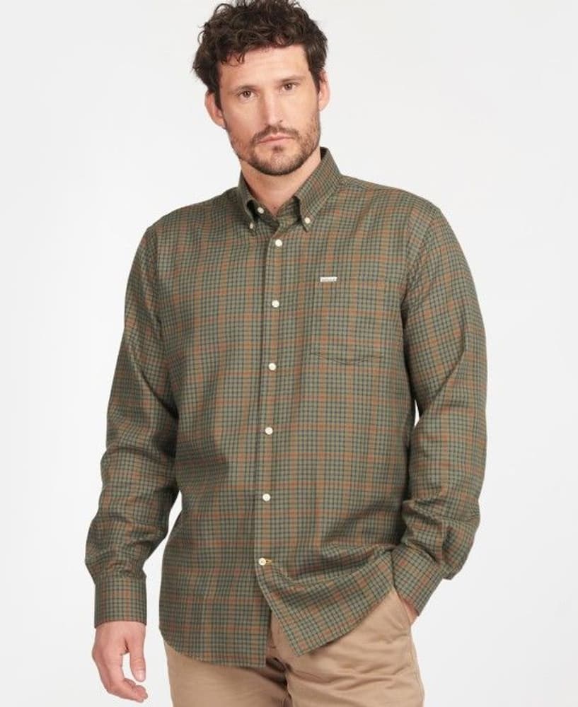M's Henderson Thermo Weave Regular Fit Olive, view: 1