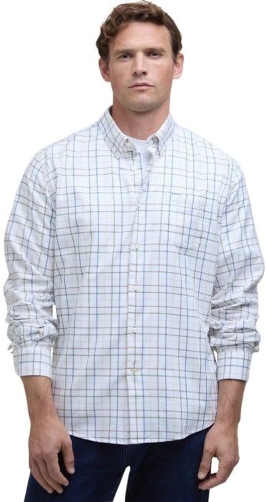 M's Caswell Tattersall Regular Fit Shirt Pine Green, view: 1