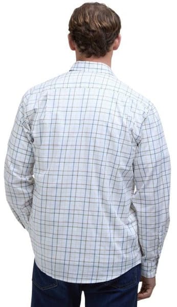 M's Caswell Tattersall Regular Fit Shirt Pine Green, view: 2