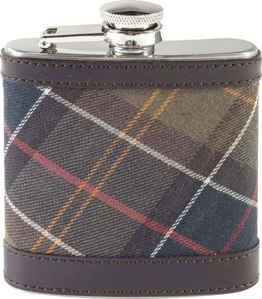 Hip Flask Classic Tartan/Dark Brown, view: 0