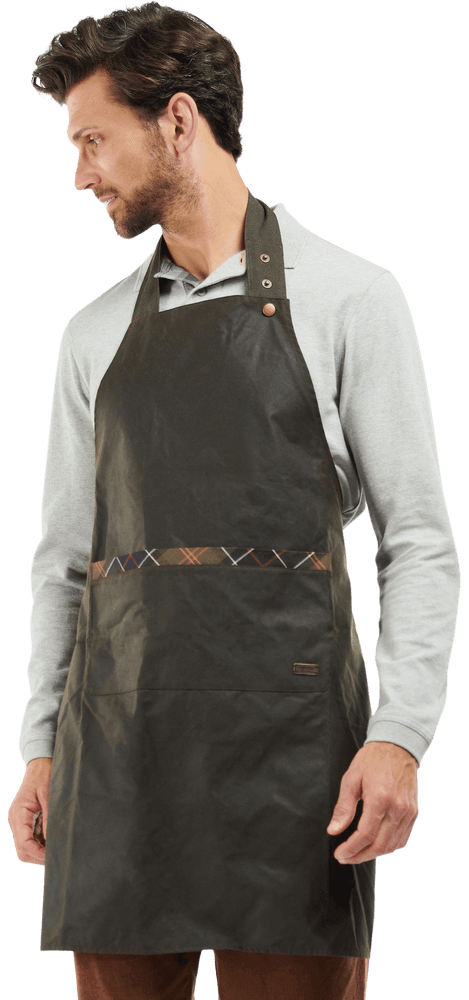 Wax Apron Olive, view: 1