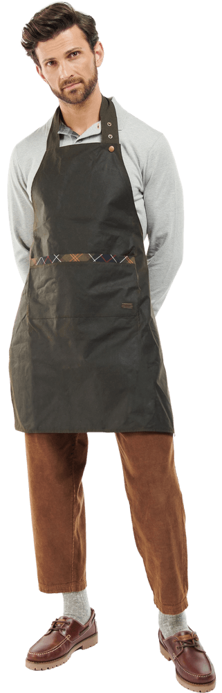 Wax Apron Olive, view: 3