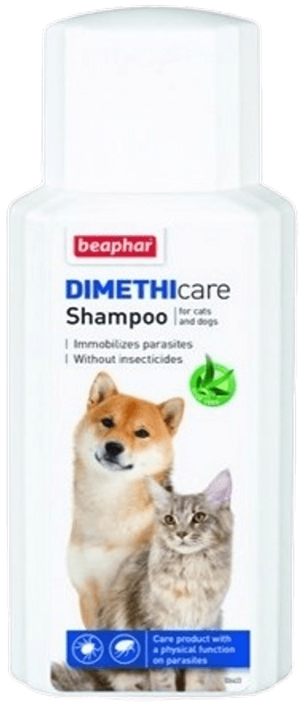 Flea & Tick Shampoo (Dimethicone) Dog/Cat 200 ml, view: 0