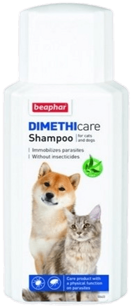 Flea & Tick Shampoo (Dimethicone) Dog/Cat 200 ml, view: 0