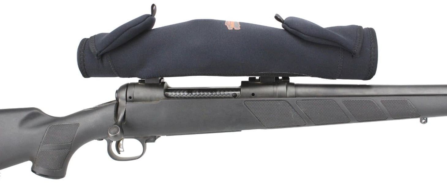 Beartooth Kikarsiktesöverdrag för obj. 38-48 mm och längd 30-34 cm, svart, view: 0