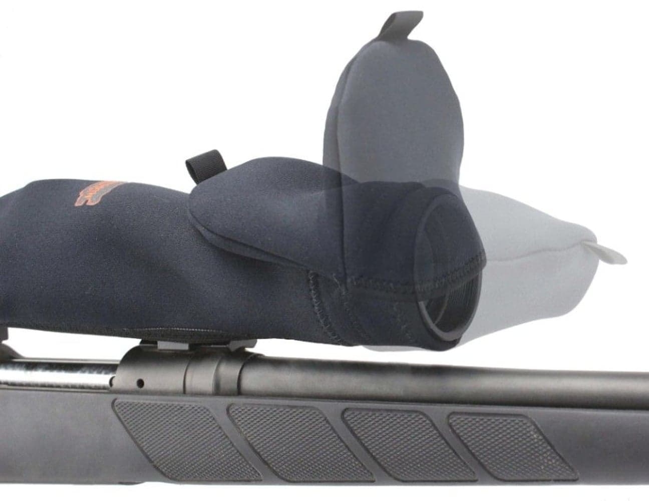 Beartooth Kikarsiktesöverdrag för obj. 49-59 mm och längd 30-34 cm, svart, view: 3