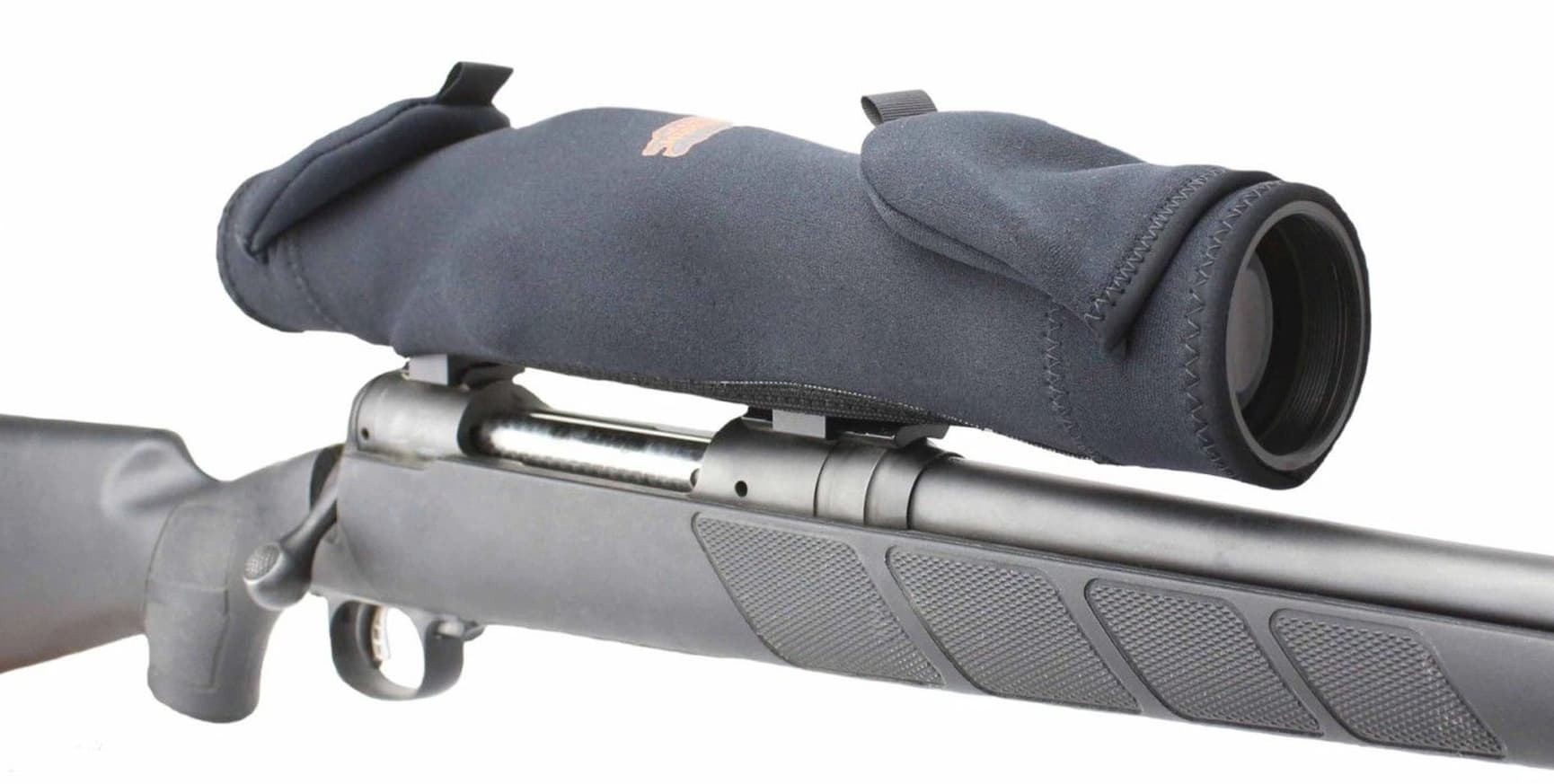 Beartooth Kikarsiktesöverdrag för obj. 49-59 mm och längd 34-39 cm, svart, view: 1