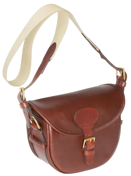 Leather Cartridge Bag Brown, view: 0