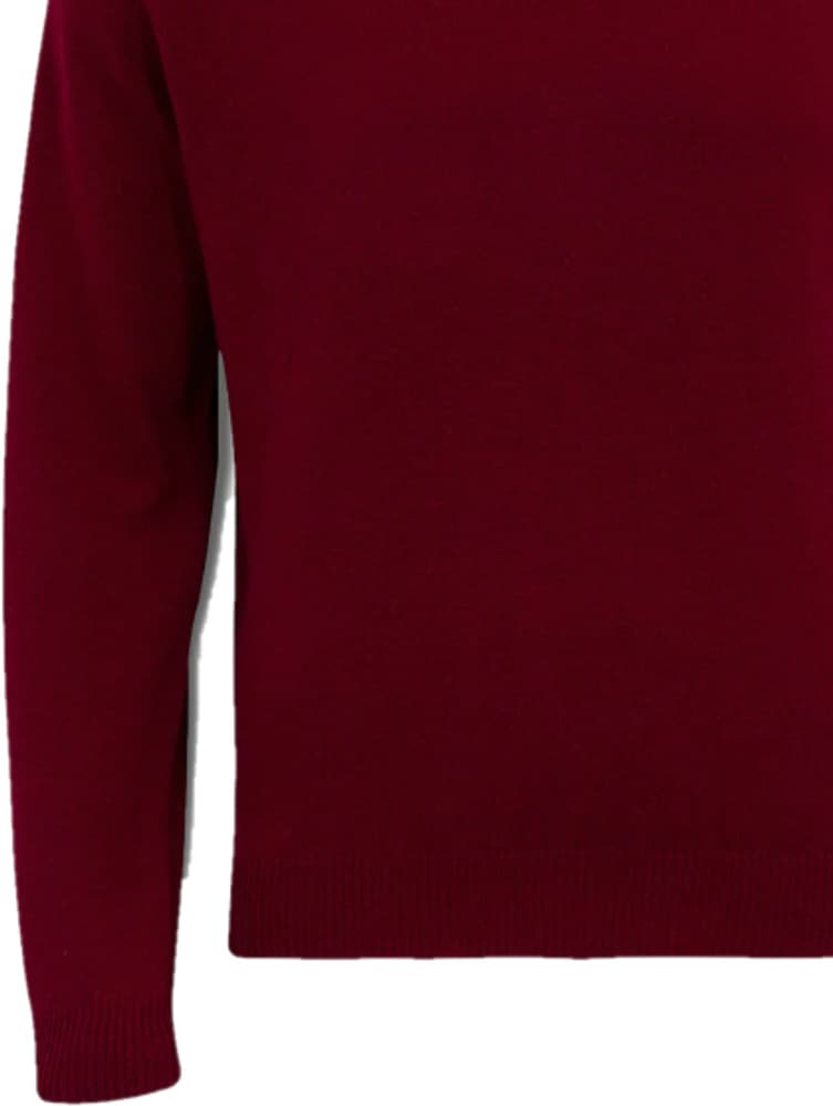 Streetly V-Neck Pullover Bordeaux, view: 2