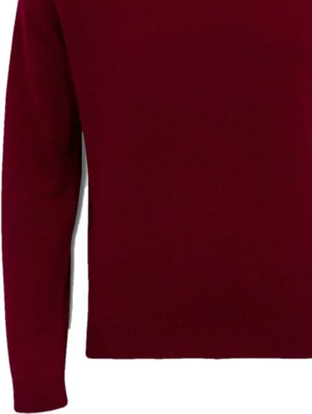 Streetly V-Neck Pullover Bordeaux, view: 2