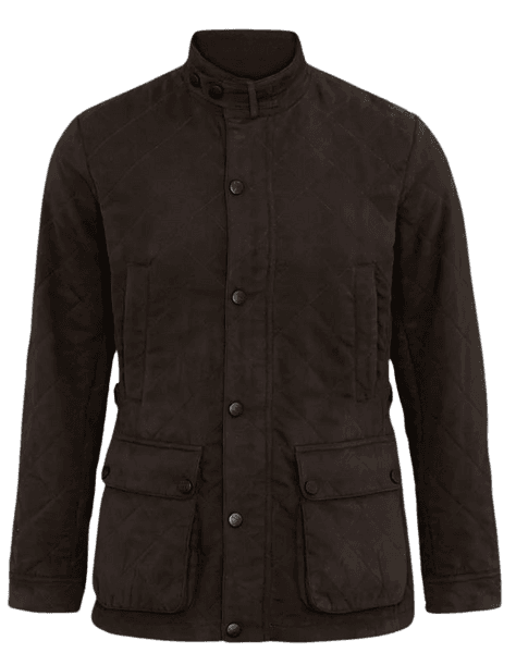 M's Felwell Quilted Jacket Olive, view: 0