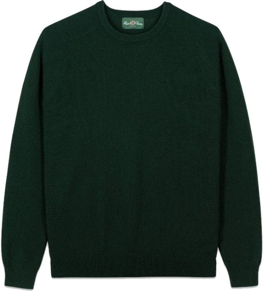 M's Lenzie Lambswool Crew Neck Tartan Green, view: 0