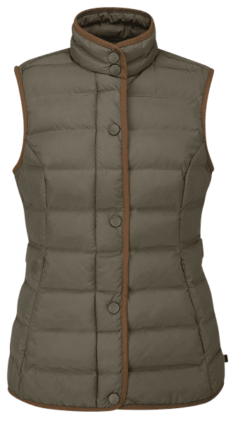 W's Calsall Quilted Waistcoat Olive, view: 0