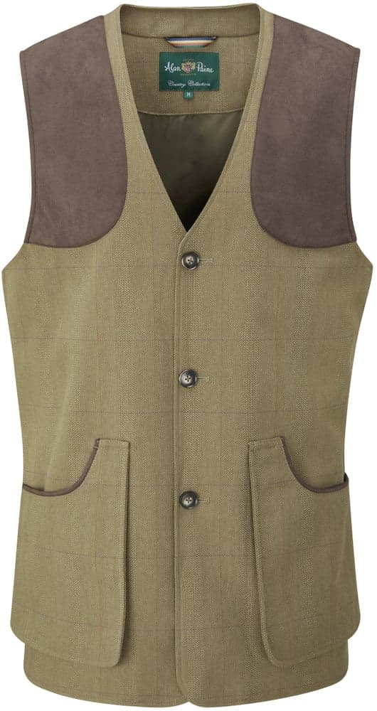 M's Axford Shooting Waistcoat Aspen, view: 0
