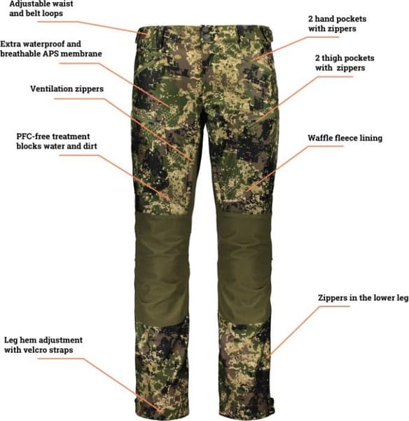 M's Raptor Pant BlindTech Invisible, view: 2