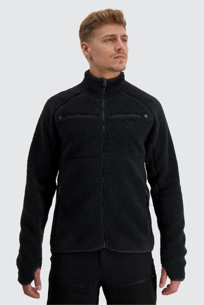 M's Teddy Jacket Dark Grey, view: 3