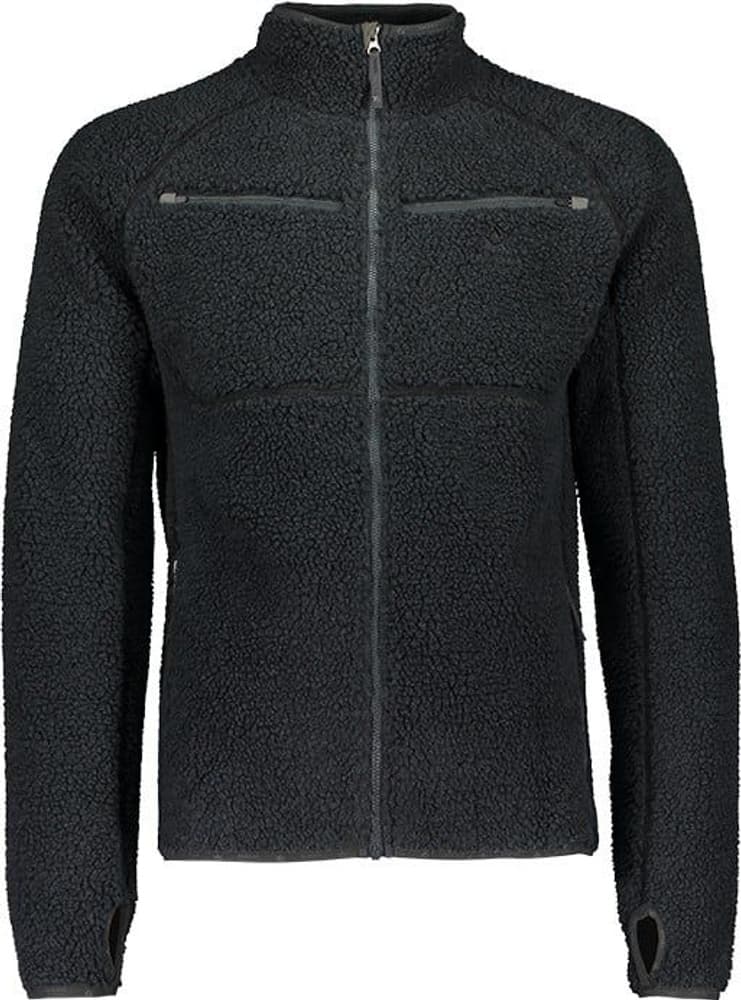 M's Teddy Jacket Dark Grey, view: 0