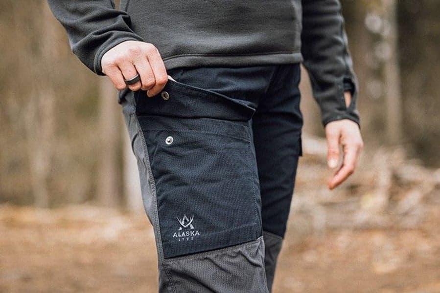 M's Comfort Pant Black/Grey, view: 1