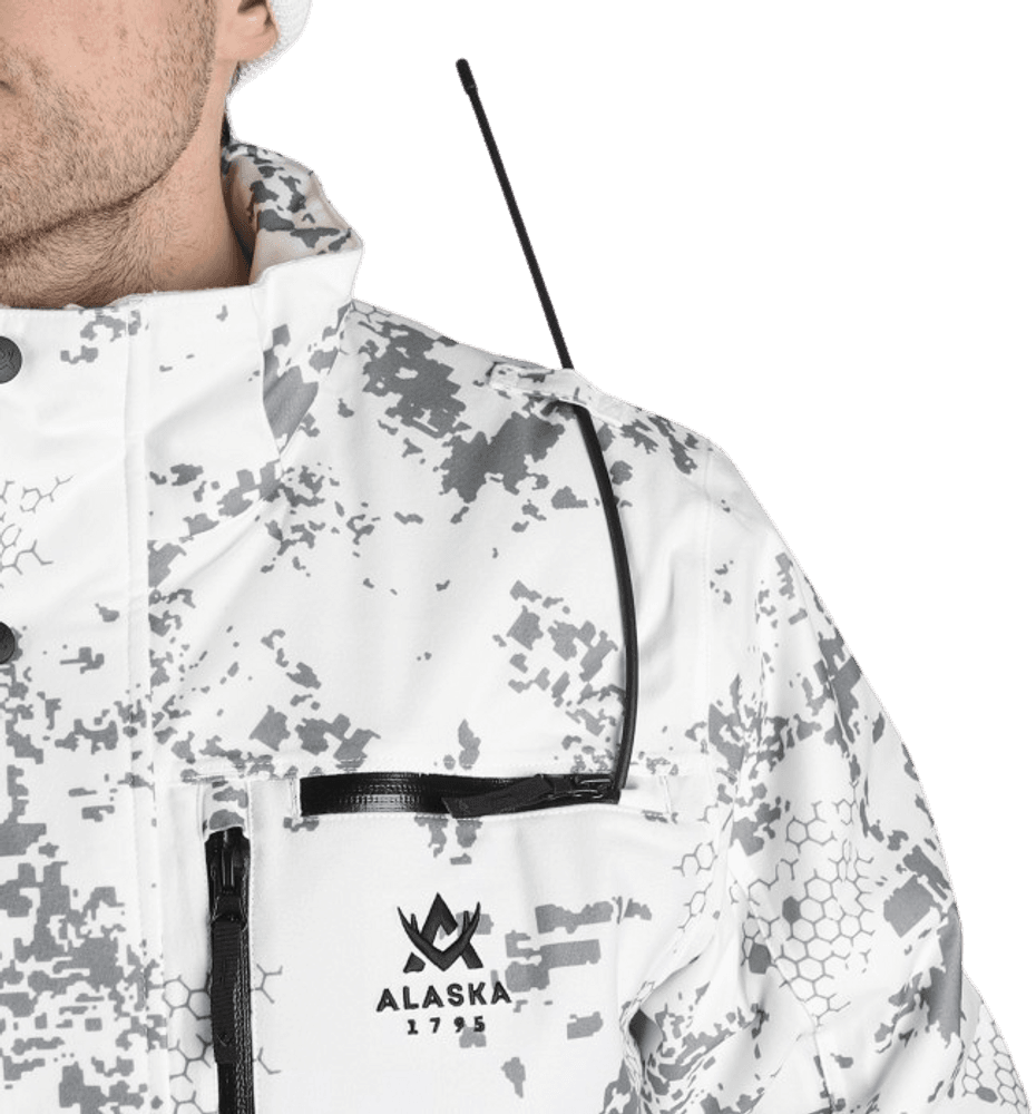 M's Tundra Jacket BlindTech Snow, view: 2