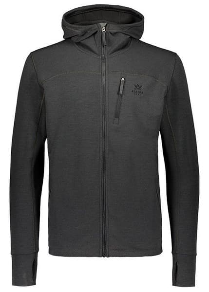 M's Merino Hoodie Dark Grey, view: 0