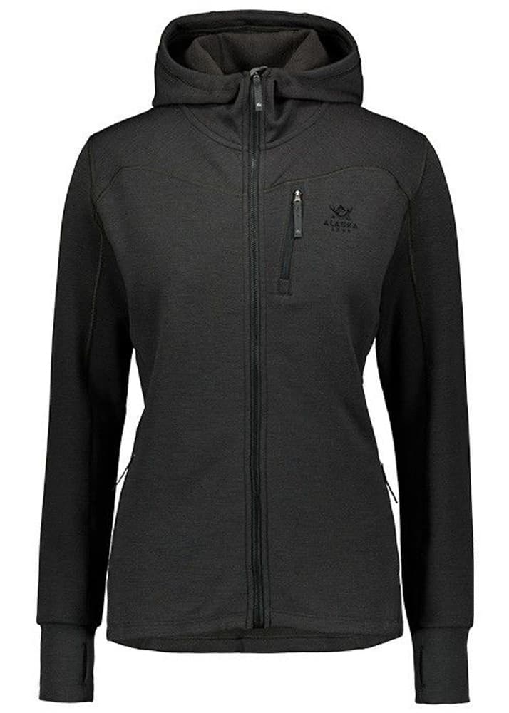 W's Merino Hoodie Dark Grey, view: 0