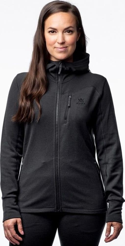 W's Merino Hoodie Dark Grey, view: 1