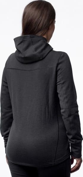 W's Merino Hoodie Dark Grey, view: 2