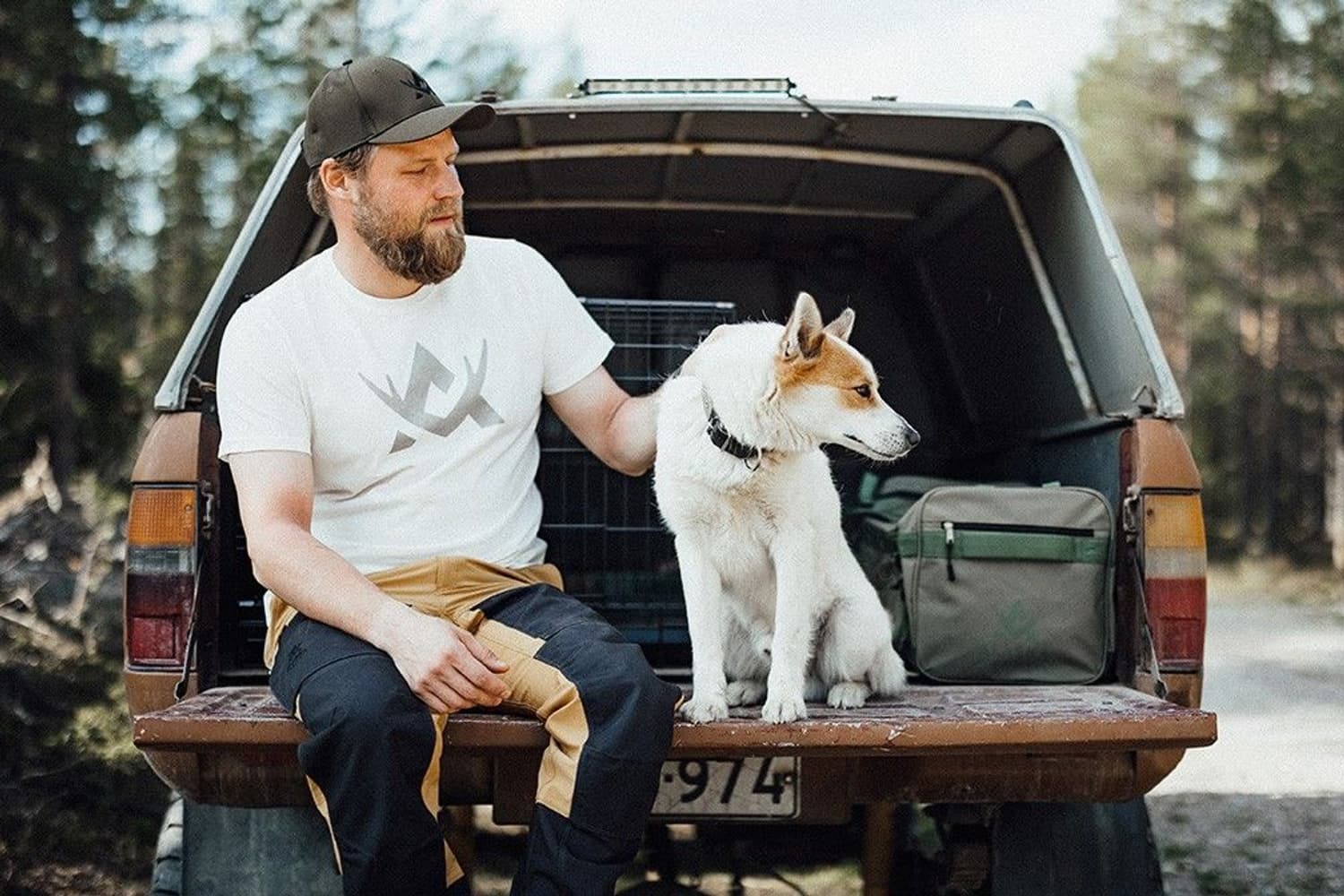 M's Cotton T-Shirt Off White, view: 3