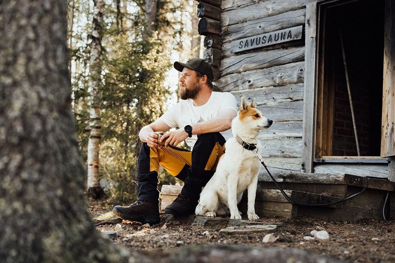 M's Cotton T-Shirt Off White, view: 4