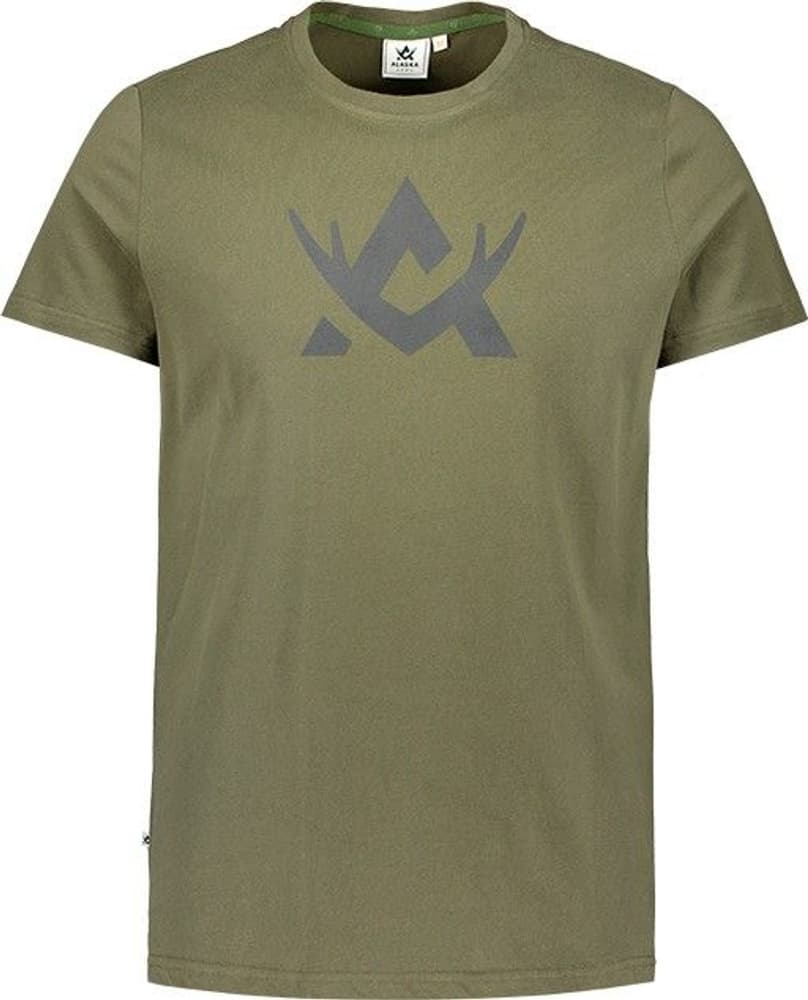 M's Cotton T-Shirt Hunting Green, view: 0