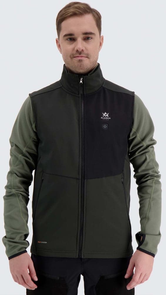 M's Heat System Vest Green/Black, view: 3