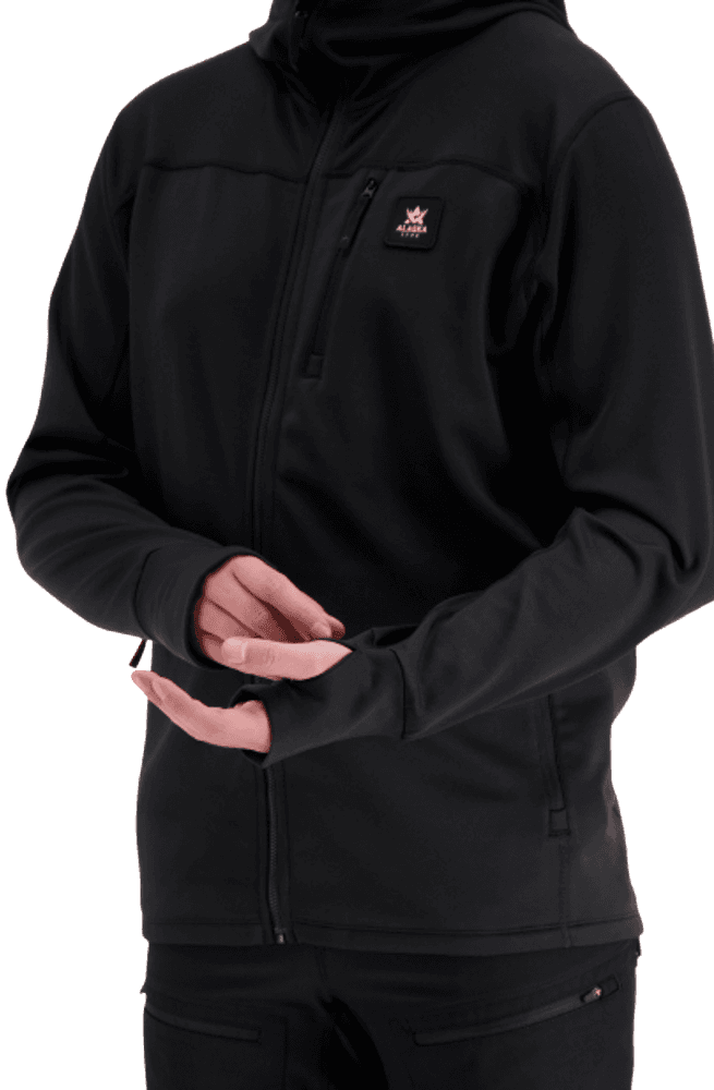 M's ThermoDry Hoodie Black, view: 5
