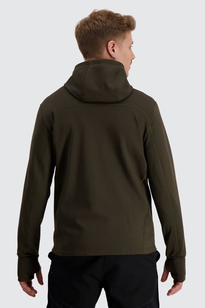 M's ThermoDry Hoodie Forest Green, view: 3