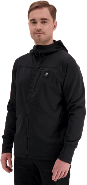 M's ThermoDry Hoodie Black, view: 2