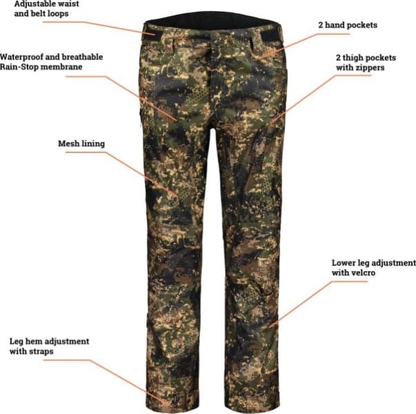 M's Extreme Lite I Pant BlindTech Invisible, view: 2