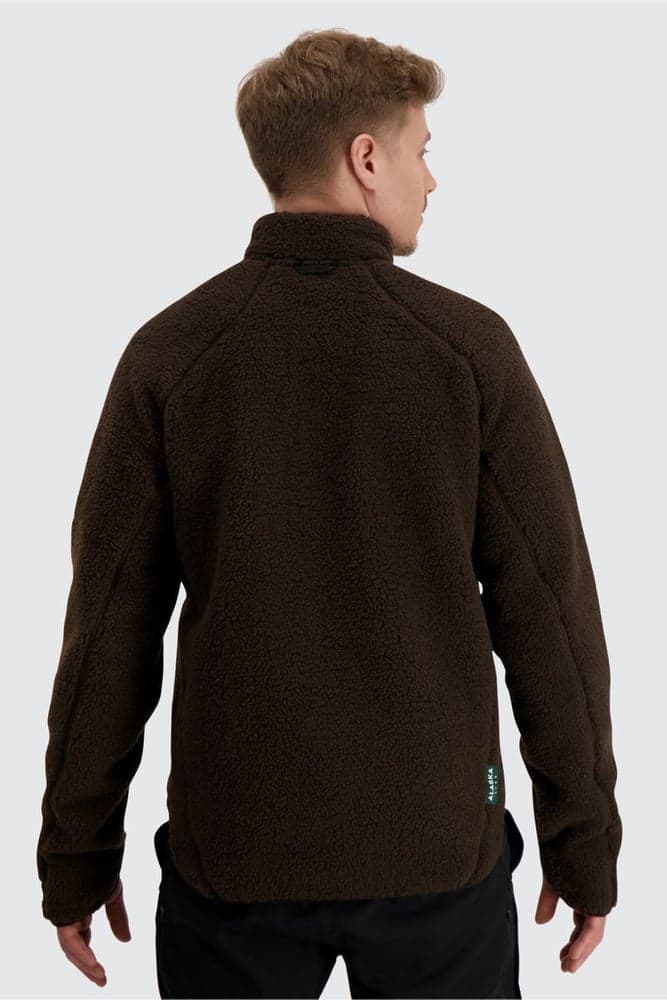 M's Teddy Fleece Jacket Moss Brown, view: 5