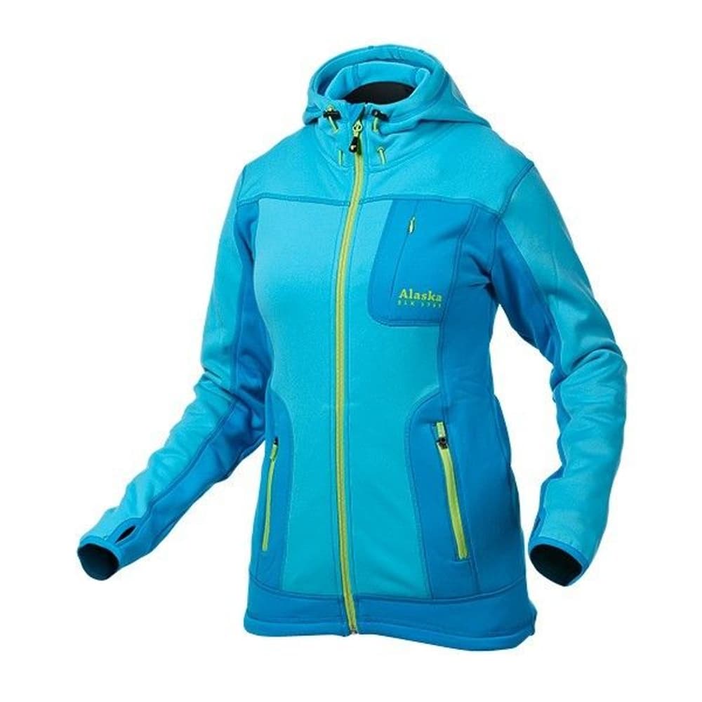 Cooper Stretch Hoodie Aqua/Lime, view: 0