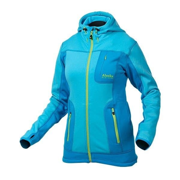 Cooper Stretch Hoodie Aqua/Lime, view: 0