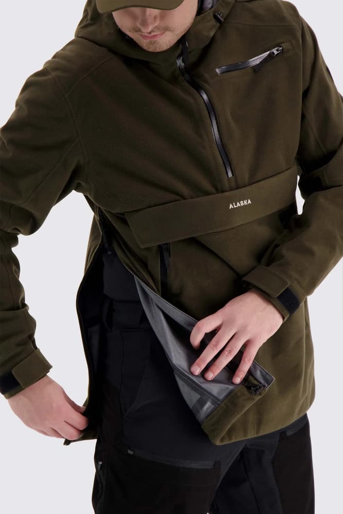 M's Performance Anorak Moss Brown, view: 6