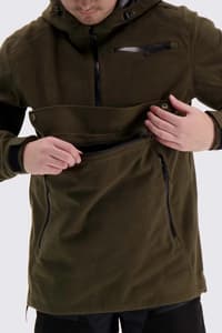 M's Performance Anorak Moss Brown - view: 5